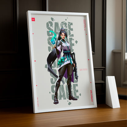 Cadre Photo Valorant - Sage