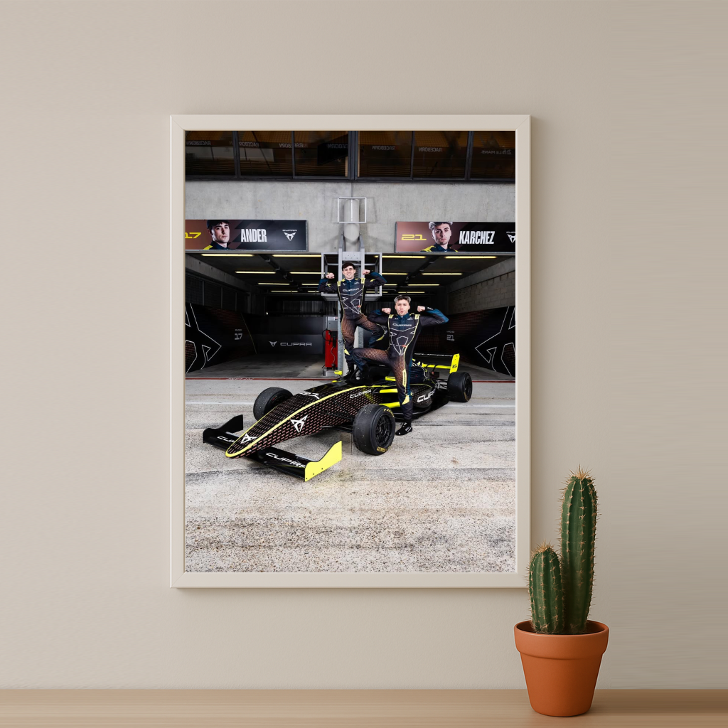 Poster encadrée GP Explorer - Écurie Cupra Ander x Karchez