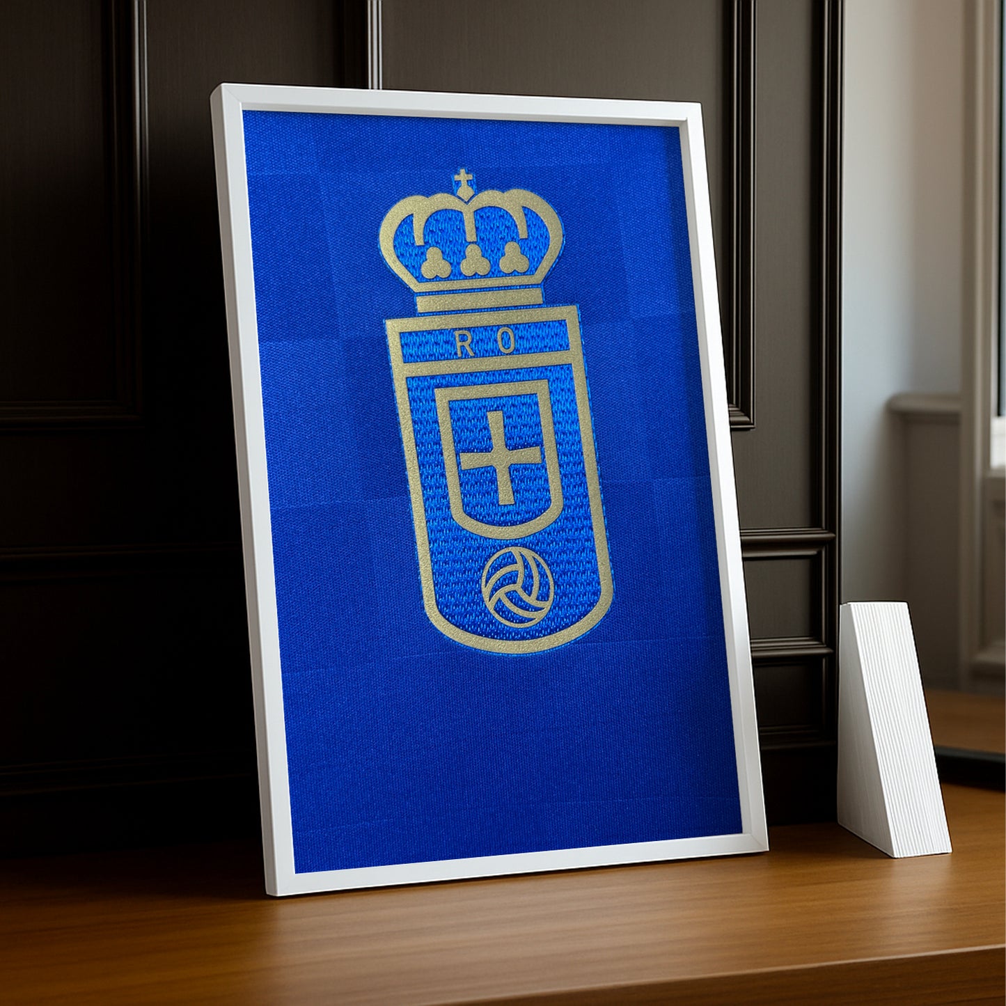 Cadre photo - Maillot Real Oviedo 25-26