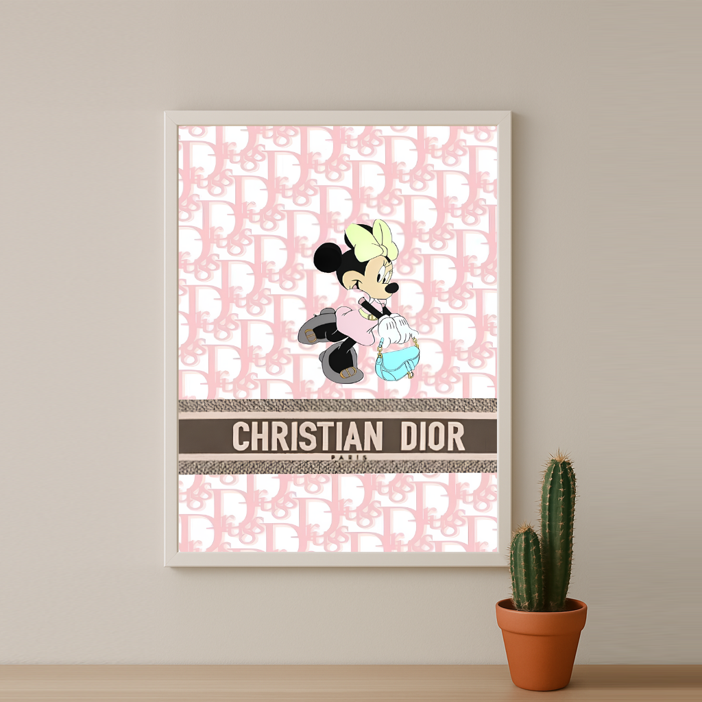 Cadre photo Dior Mickey
