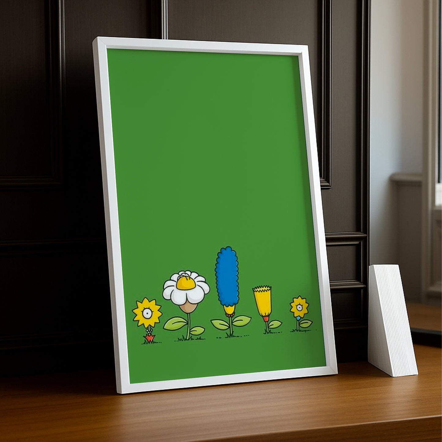 Cadre Photo Les Simpsons - Flowers Family