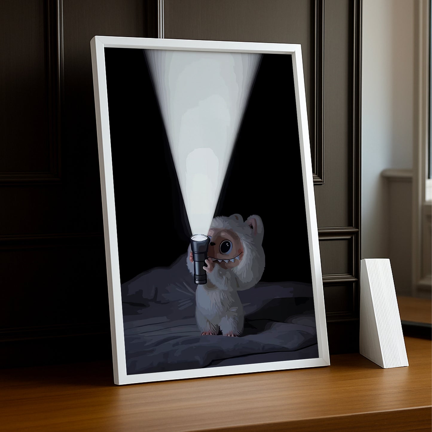 Poster Labubu - Lampe Torche