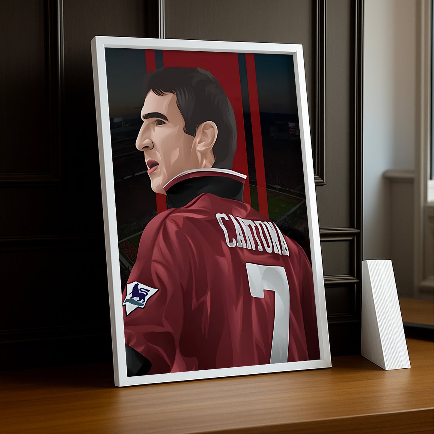 Cadre photo Eric Cantona