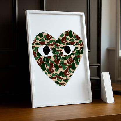 Cadre photo Comme des garçons