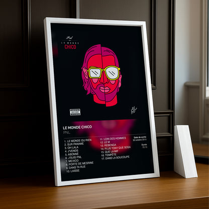 Cadre photo Album Le monde Chico PNL