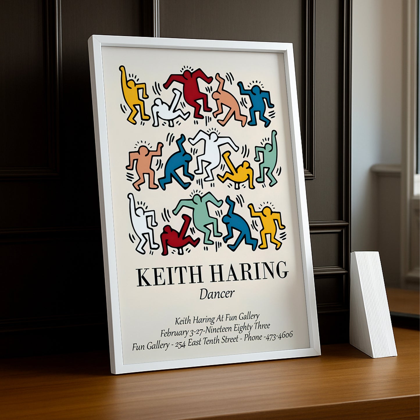 Cadre Photo Keith Haring - Dancer