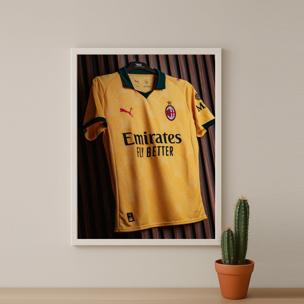 Poster Maillot Football - AC Milan Third 25-26