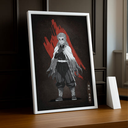 Cadre Photo Demon Slayer - Kyojuro Rengoku