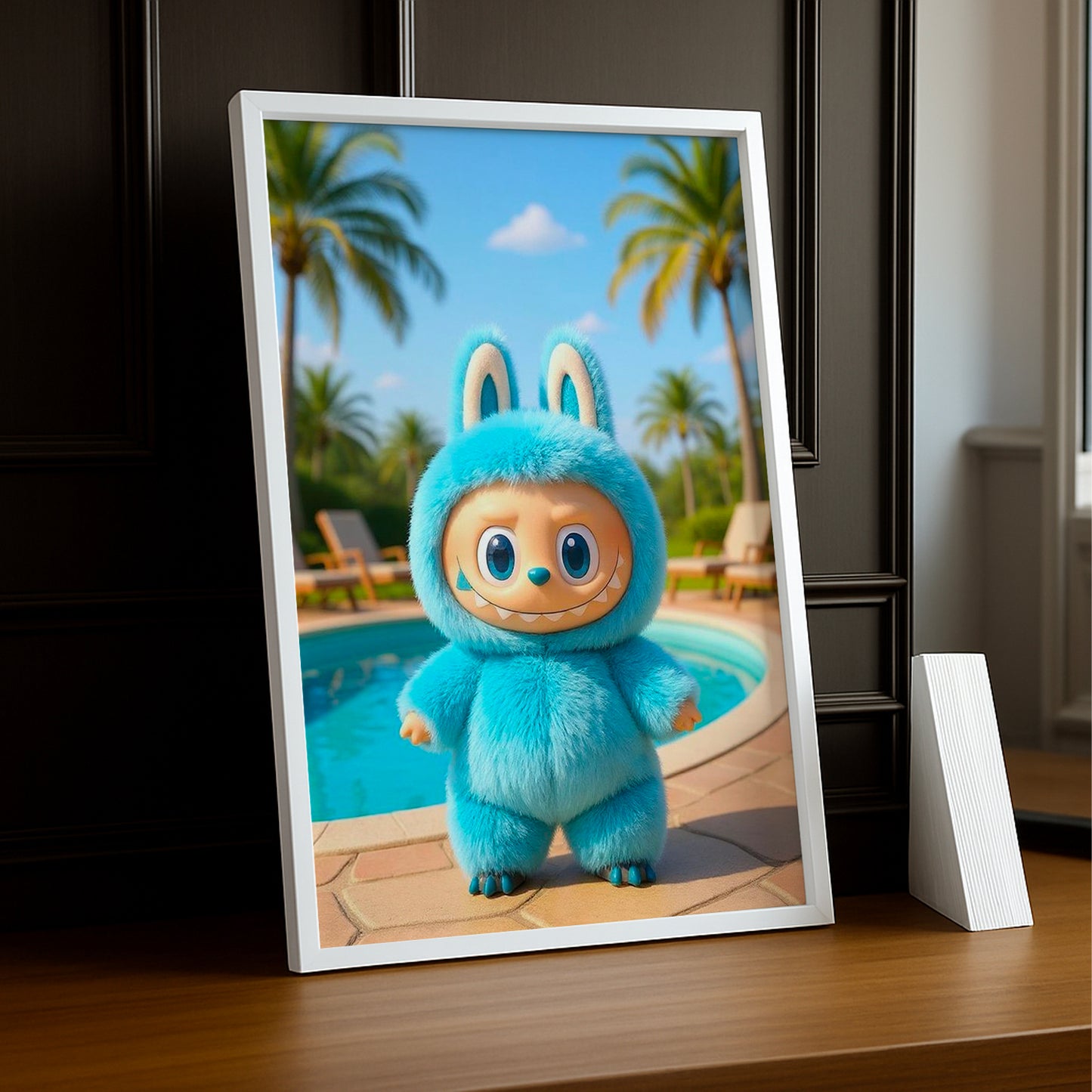 Poster Labubu - Piscine