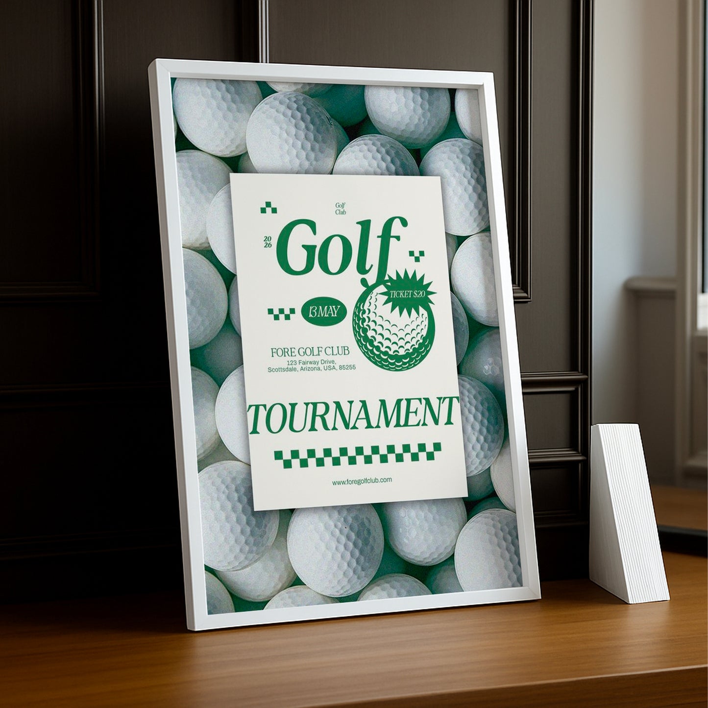 Cadre Photo Golf - Tournament