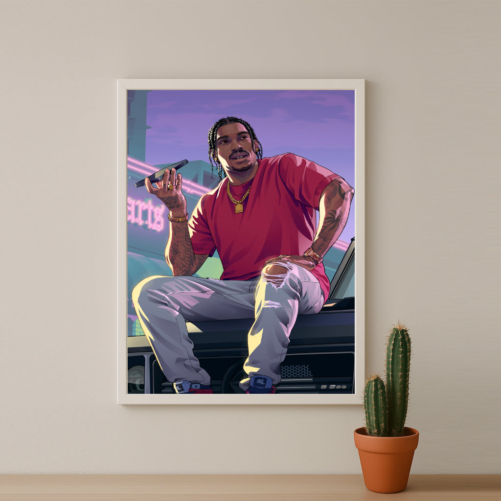 Poster Grand Theft Auto VI - Dre'Quan Priest