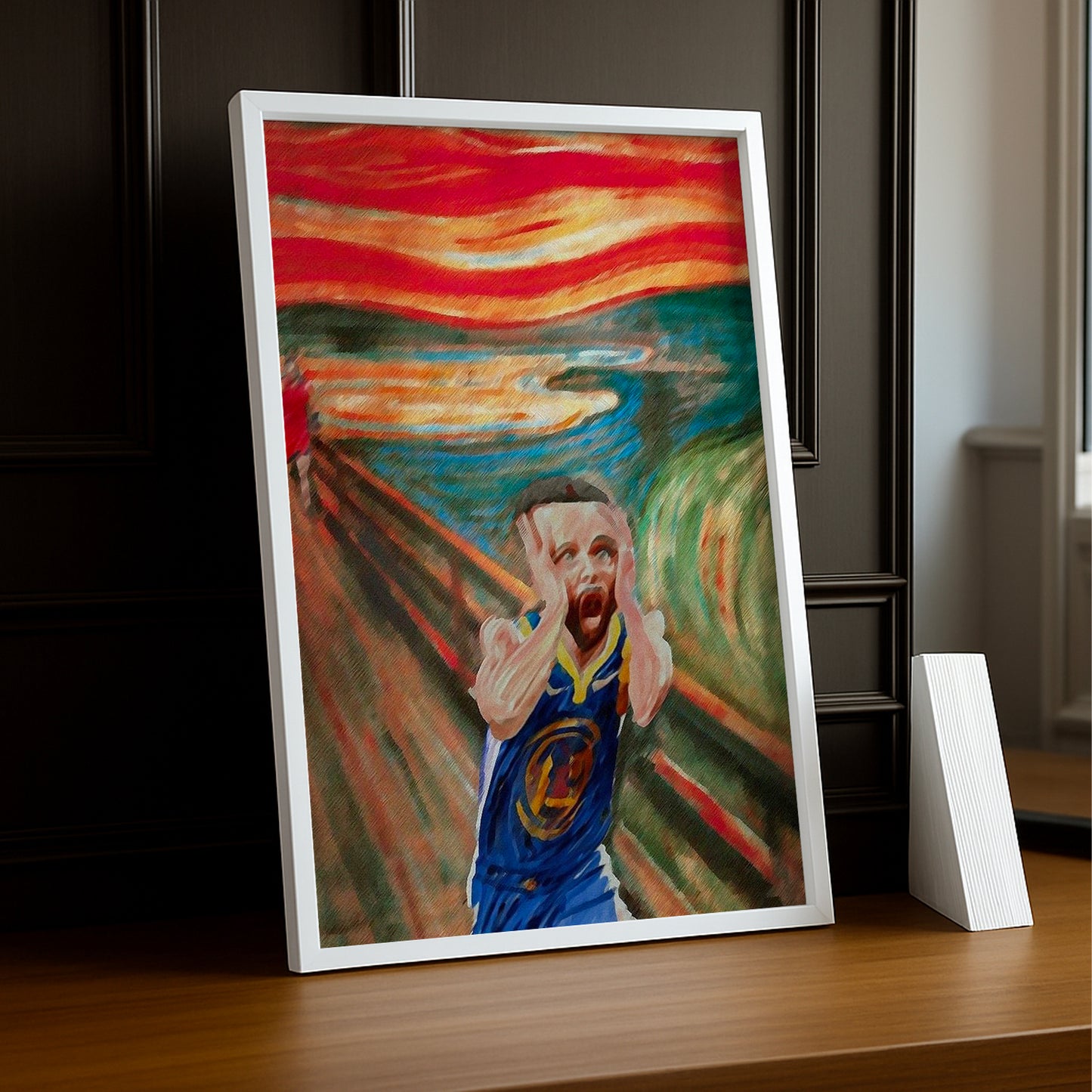 Cadre photo NBA - Curry Funny