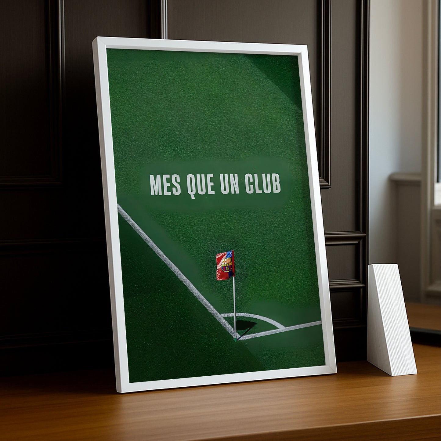 Poster encadrée FC Barcelone - Mes Que Un Club