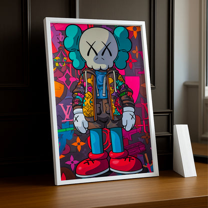 Cadre photo Kaws Louis Vuitton