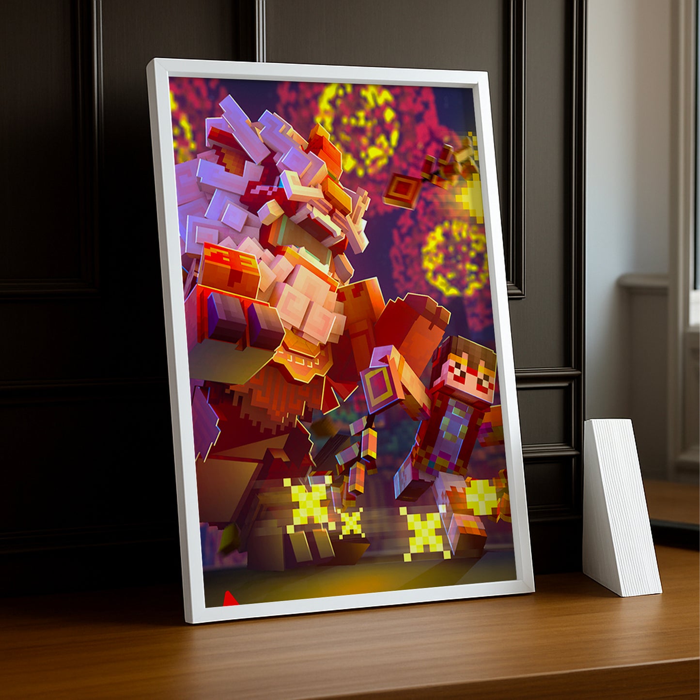 Cadre photo Minecraft - Nouvel an Lunaire