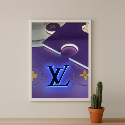 Cadre photo Louis Vuitton Puzzle