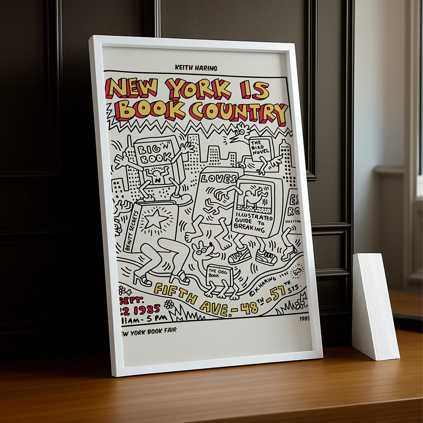 Cadre photo Keith Haring