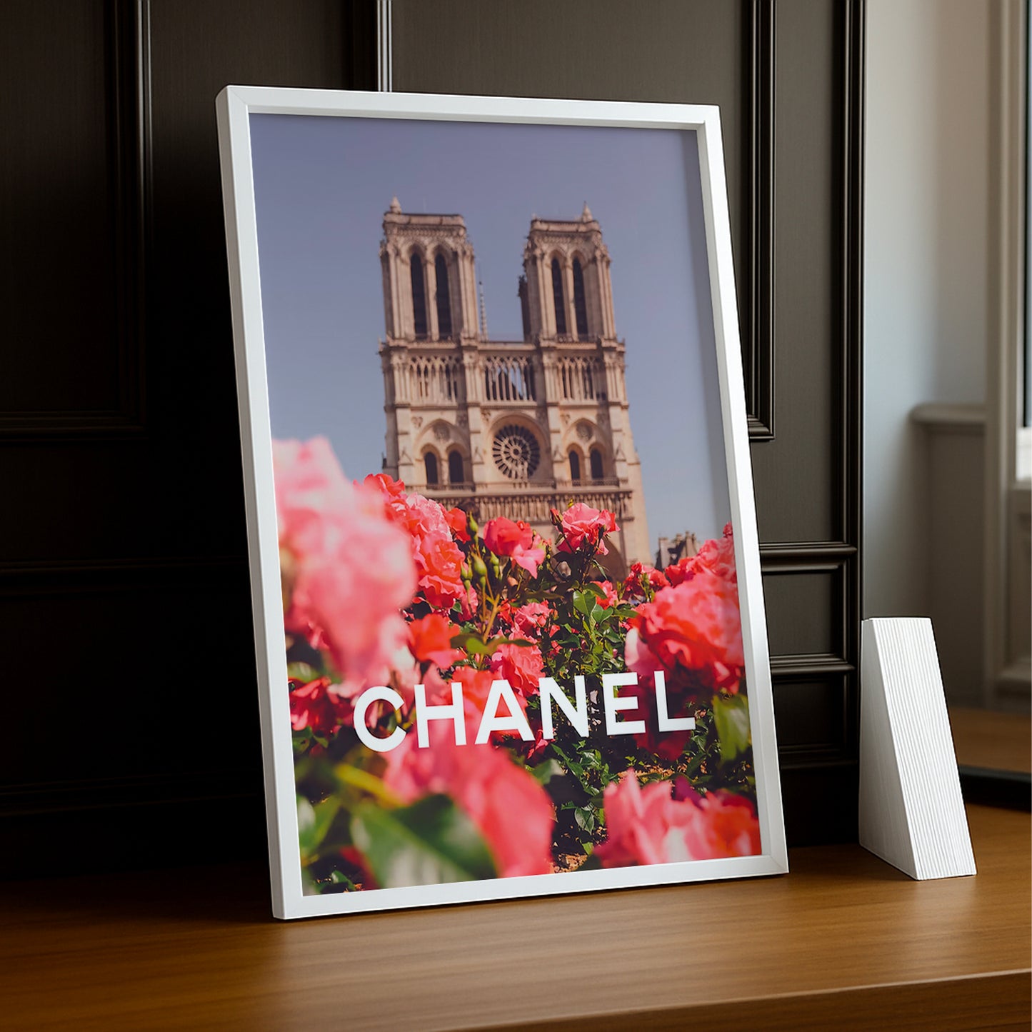 Cadre photo Chanel - Rose Paris