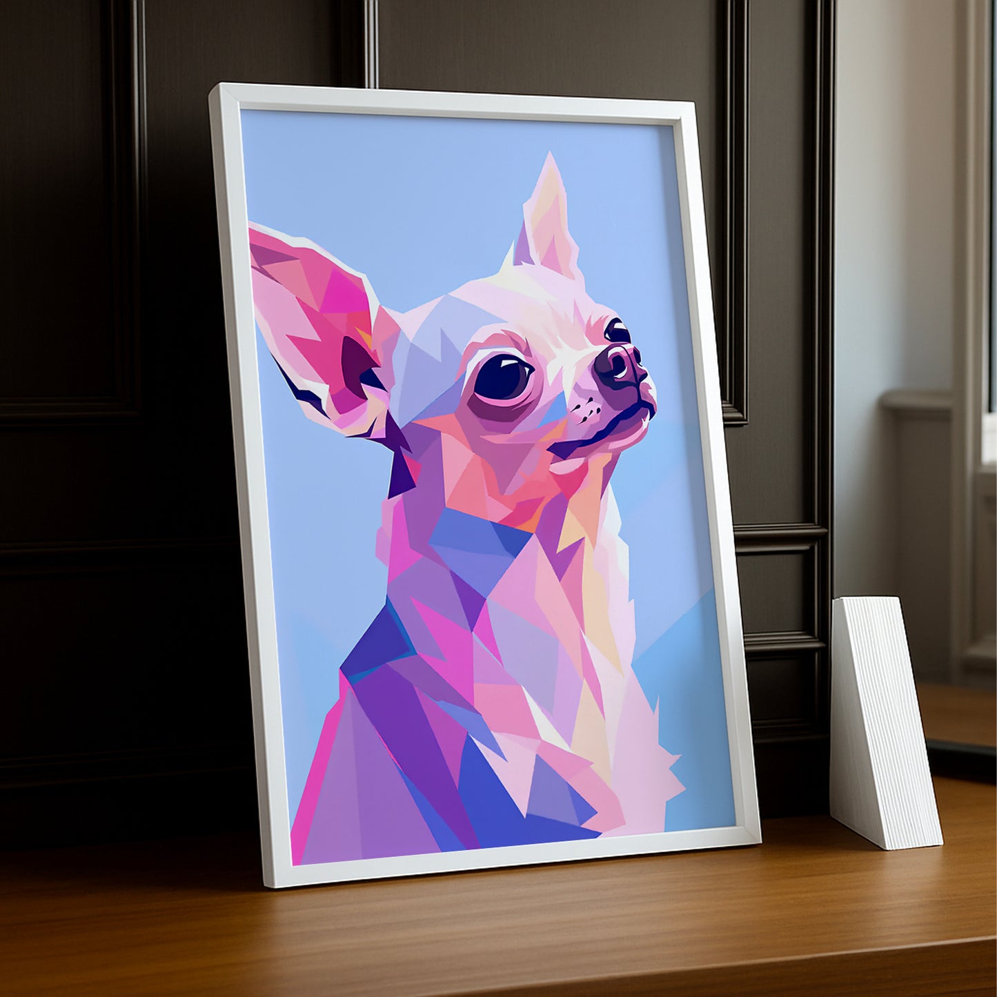 Chien géométrique - Poster