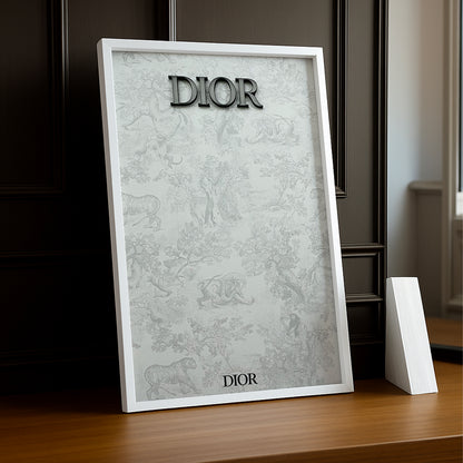 Cadre photo Christian Dior - Grey x Black