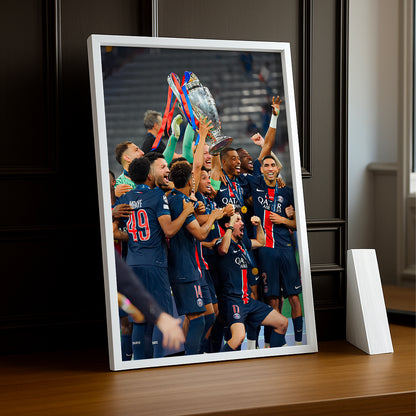 Cadre photo Paris Saint-Germain Célébration LDC