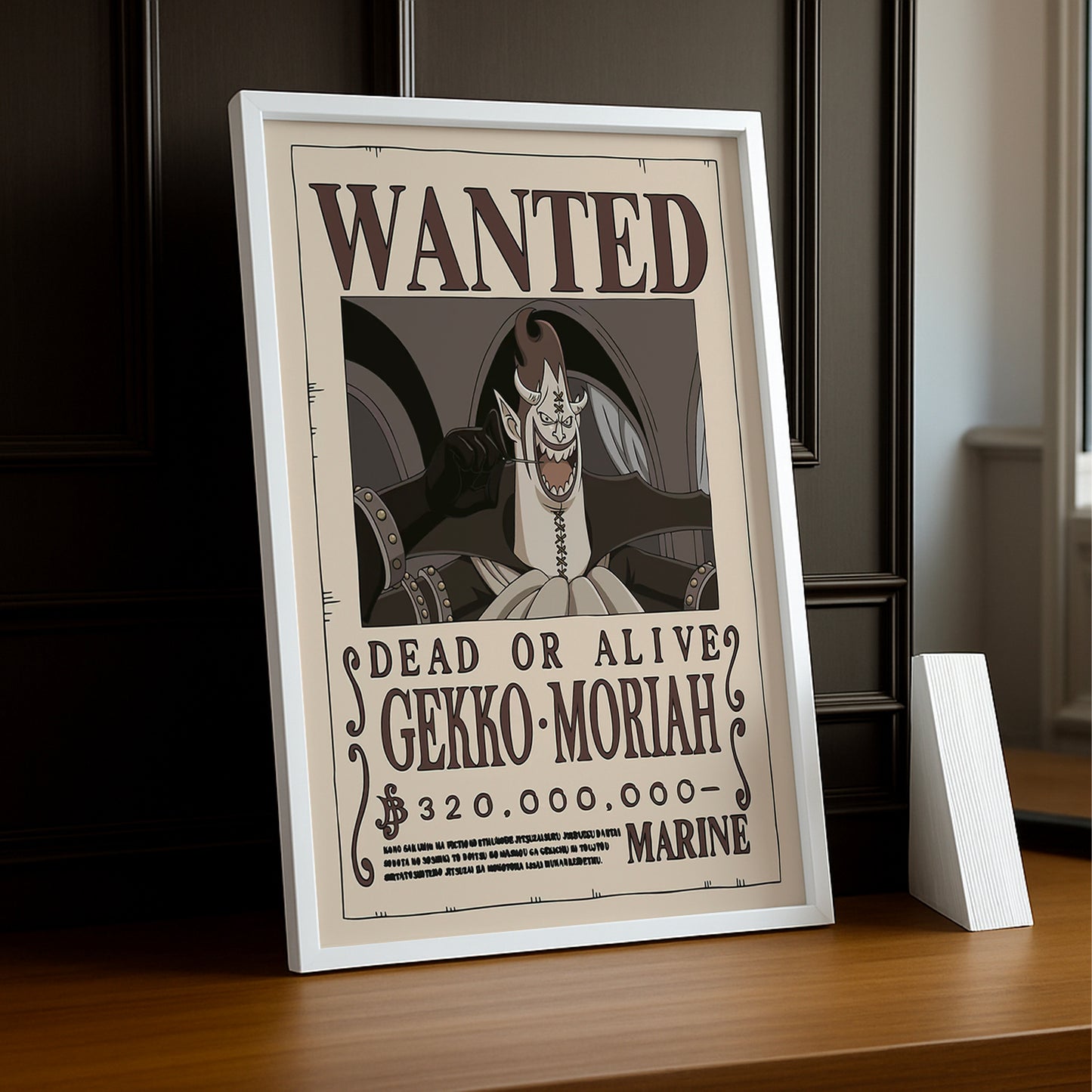 Cadre photo One Piece - Wanted Gekko Moriah