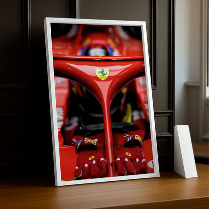Cadre photo Formule 1 Ferrari