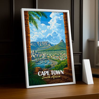 Cadre Photo Afrique - Afrique du Sud Le Cap