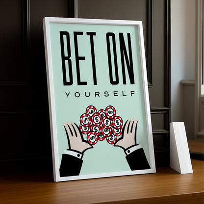 Monopoly Bet On Yourself - Cadre photo