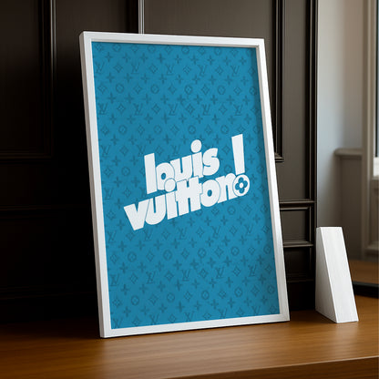 Cadre photo Louis Vuitton Blue