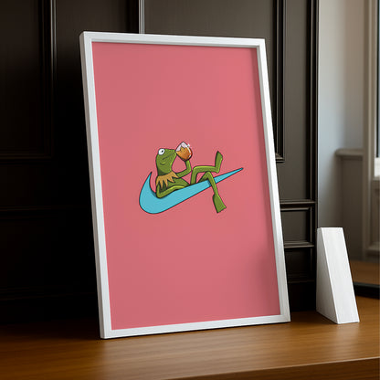 Poster Nike logo art