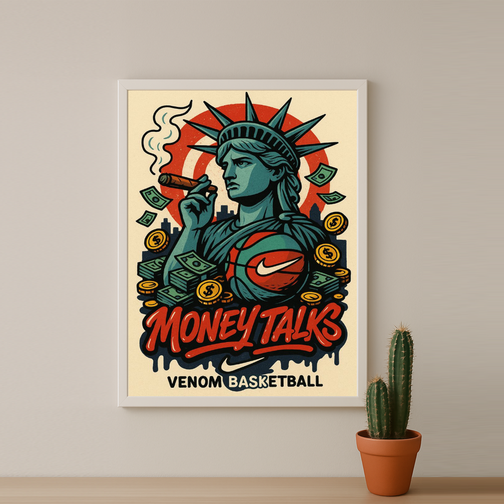 Poster Nike Money Talks