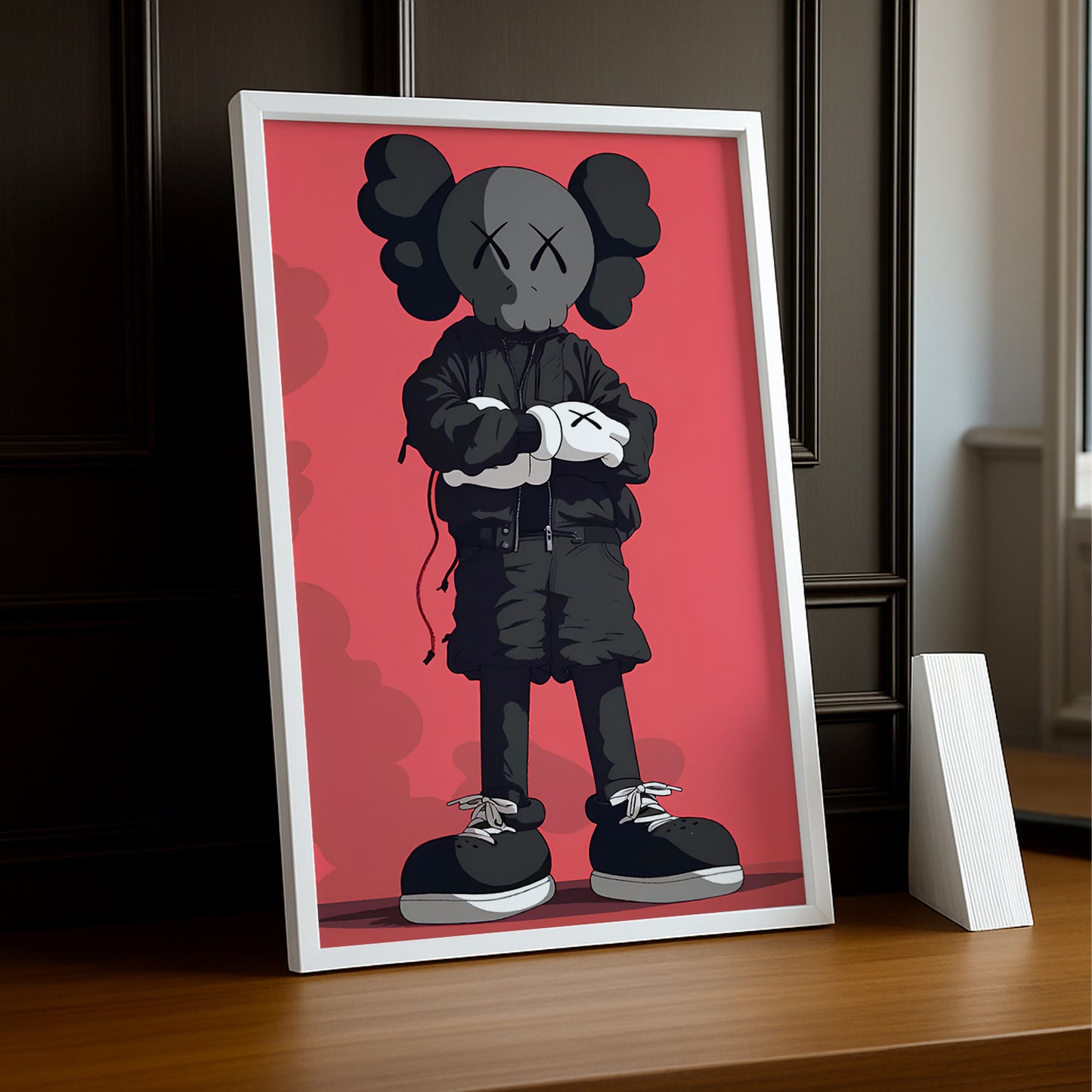 Cadre photo Kaws - Chill Attitude