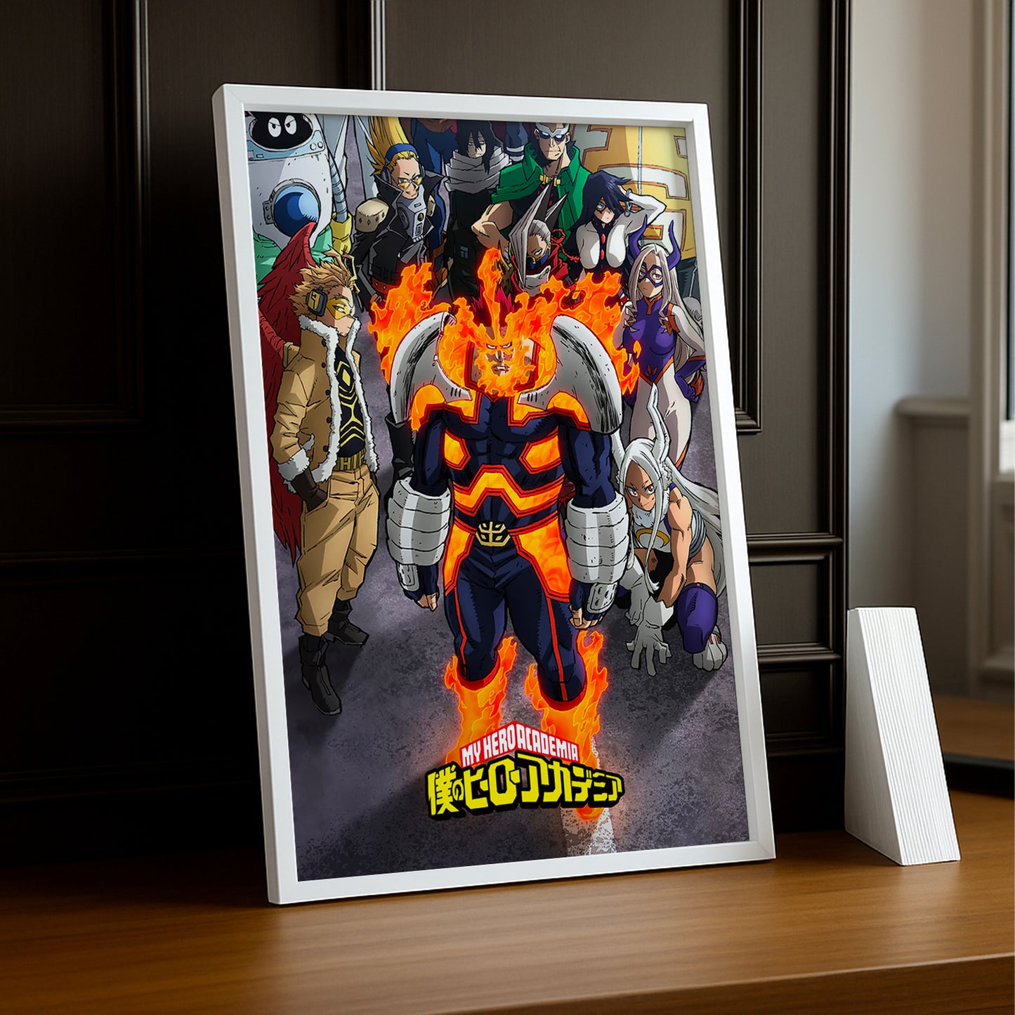 Cadre Photo My Hero Academia - Endeovor Team