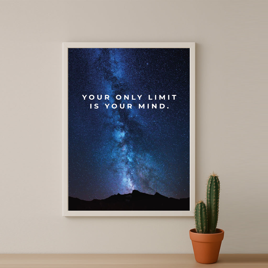 Cadre photo Motivation - Your Only Limit Is Your Mind