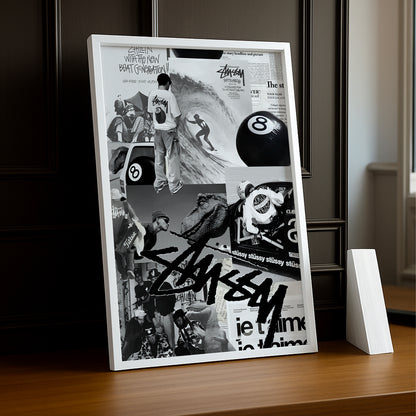 Poster Stüssy - Magazine
