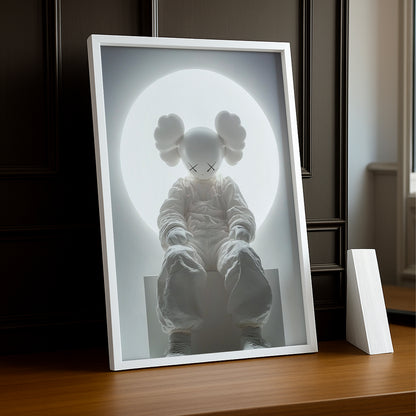 Poster Kaws - White