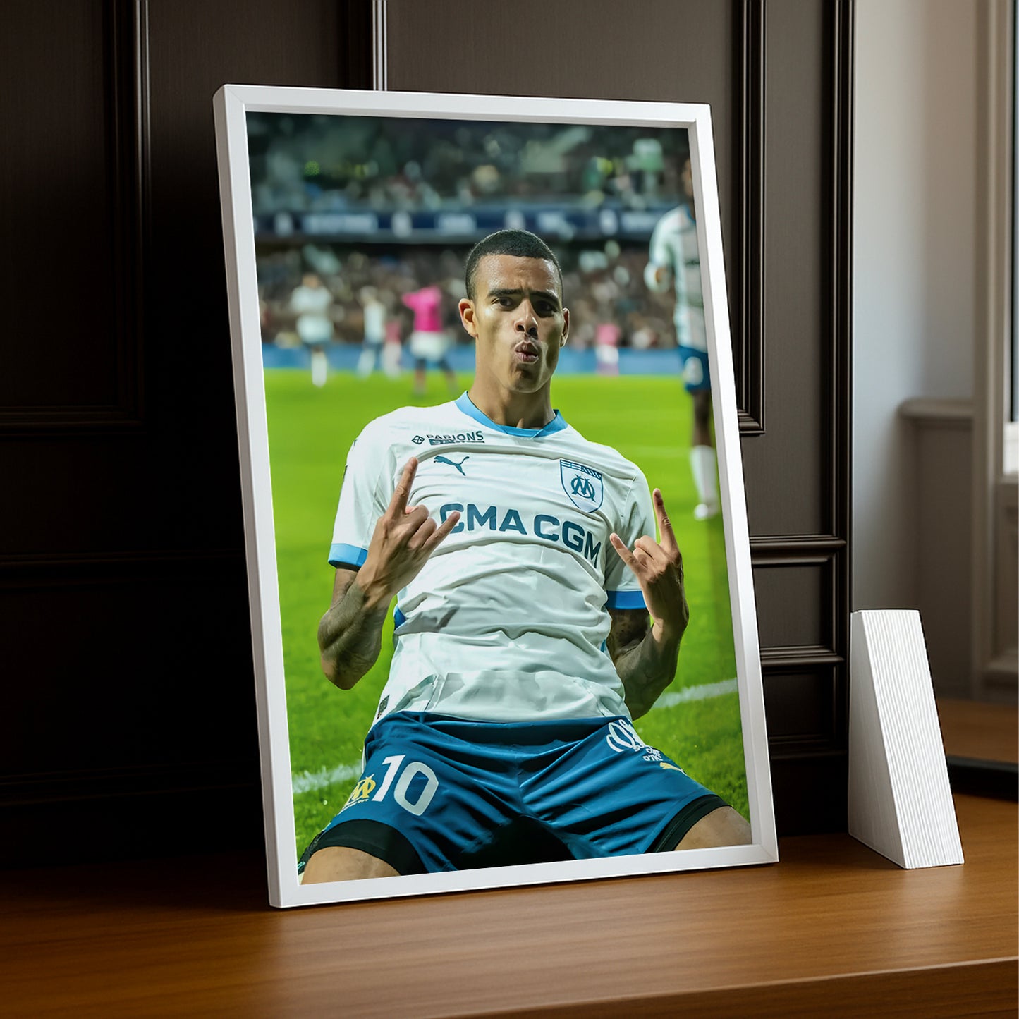 Olympique de Marseille Greenwood - Poster