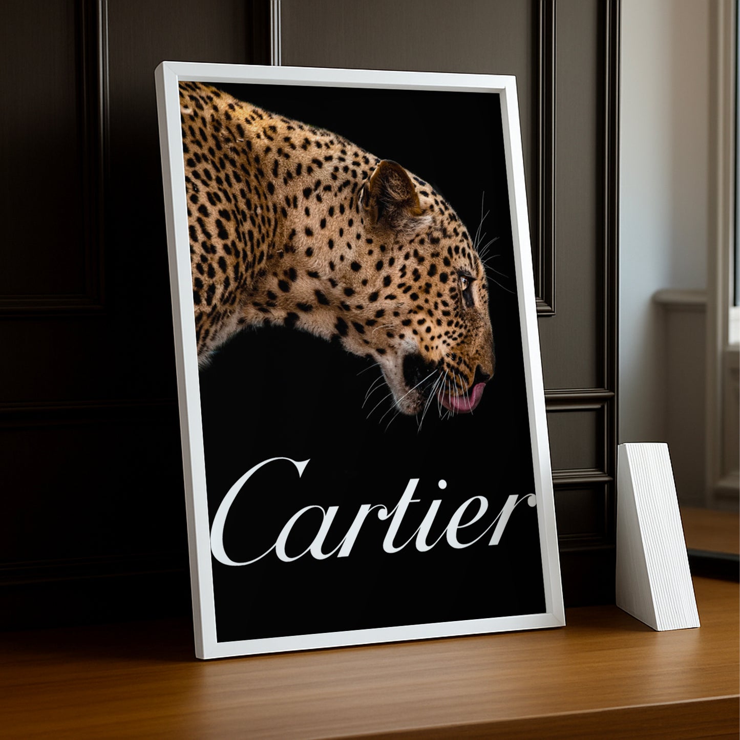 Cadre photo Cartier Tigre