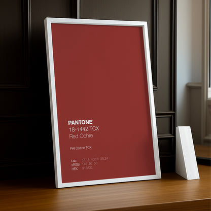 Cadre Photo Pantone - Red Ochre