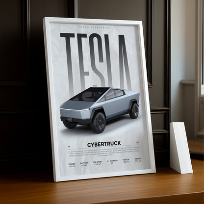 Cadre photo Tesla Cybertruck
