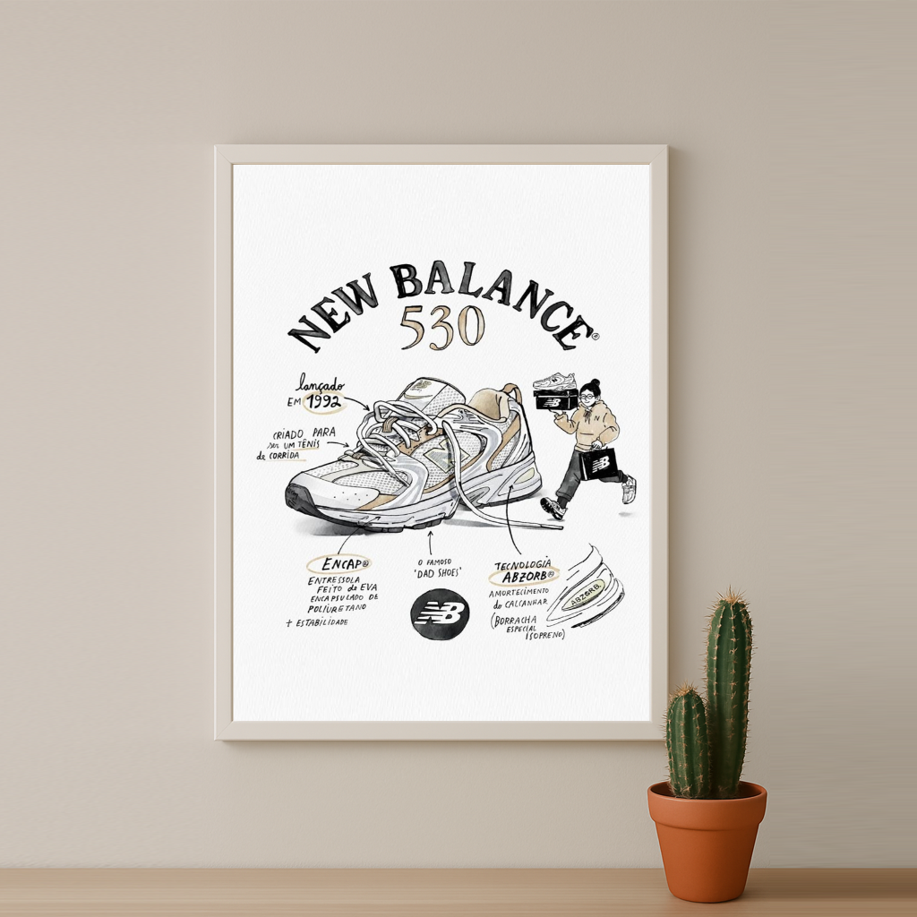 Cadre photo New Balance - 530