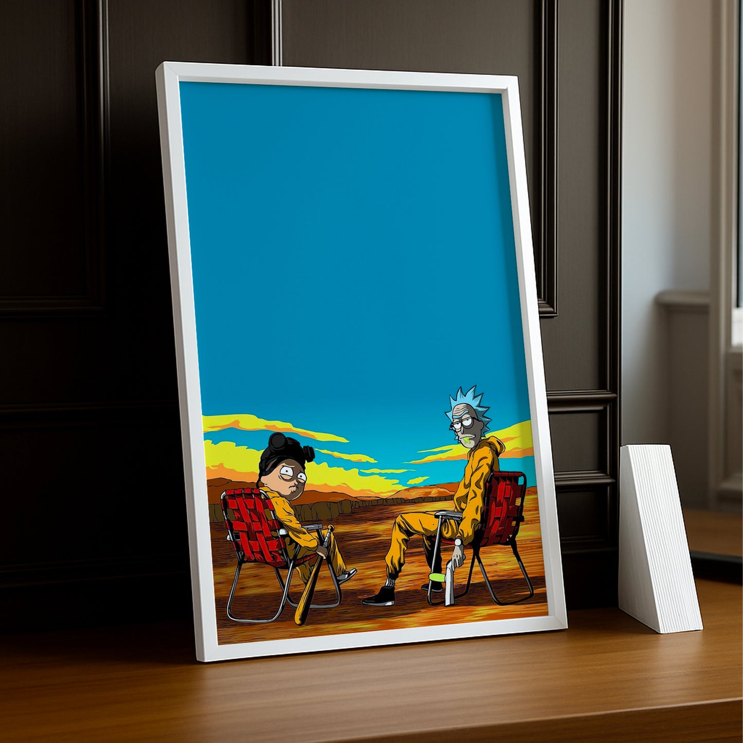 Cadre photo de Rick et Morty