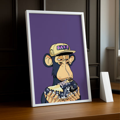 Cadre photo Bayc Nike Dunk SB Travis Scott