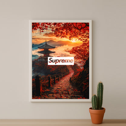 Poster Supreme - Japon