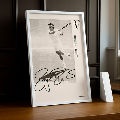 Poster Photo Tennis - RF Roger Federer