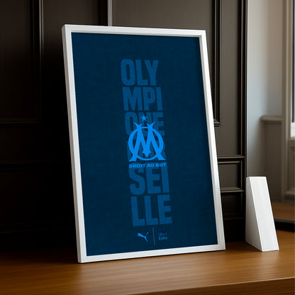 Cadre Photo Olympique de Marseille - Droit au but