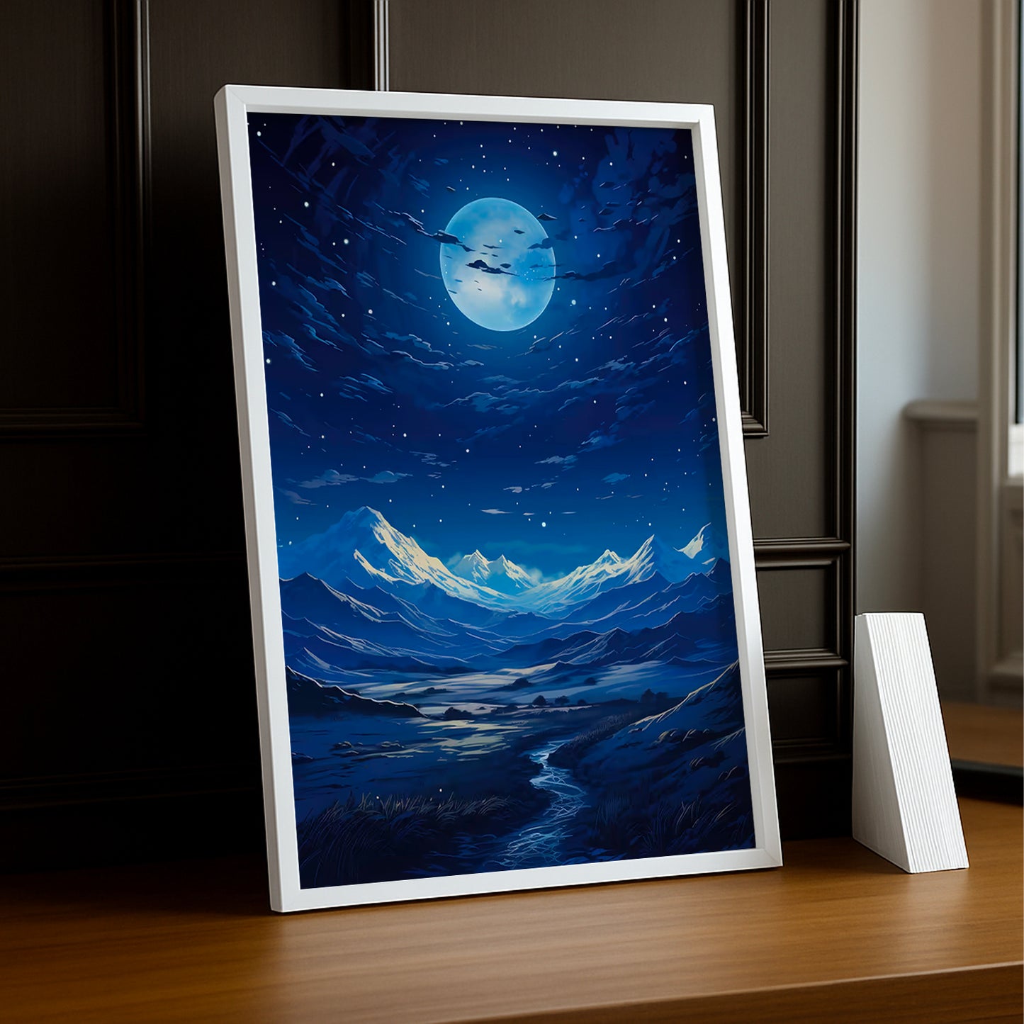 Poster Photo Naturel - Nights Mountain