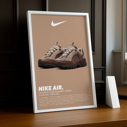 Jacquemus x Nike Air Humara Brauner Fotorahmen 
