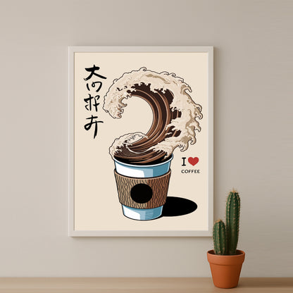 Cadre photo Coffee Lover - I love Coffee